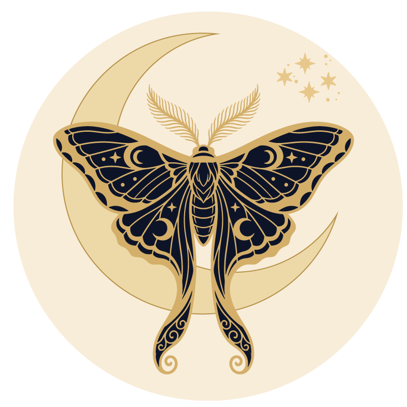 Little Moth & Moon logo